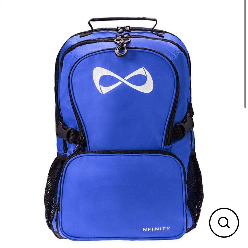 Royal blue Nfinity backpack